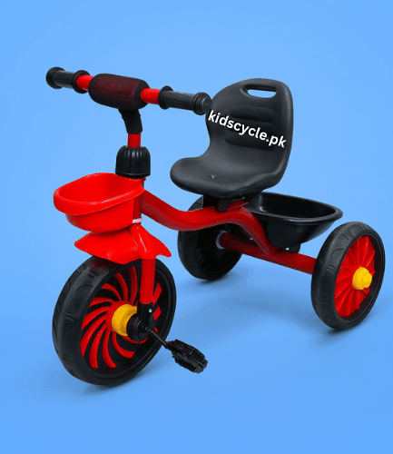 Kids Tricycle with Fiber Seat And Strong Metal Frame